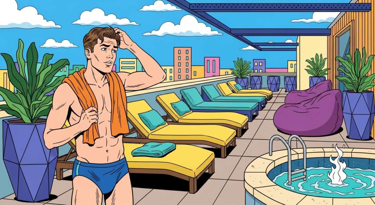 サウナ後の外気浴は「何もしない」のが正解、という話