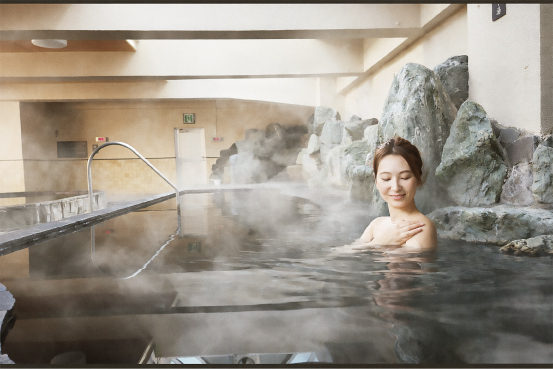 OYUGIWAにいざ温泉