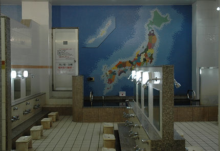 麻布黒美水温泉 竹の湯の館内の様子