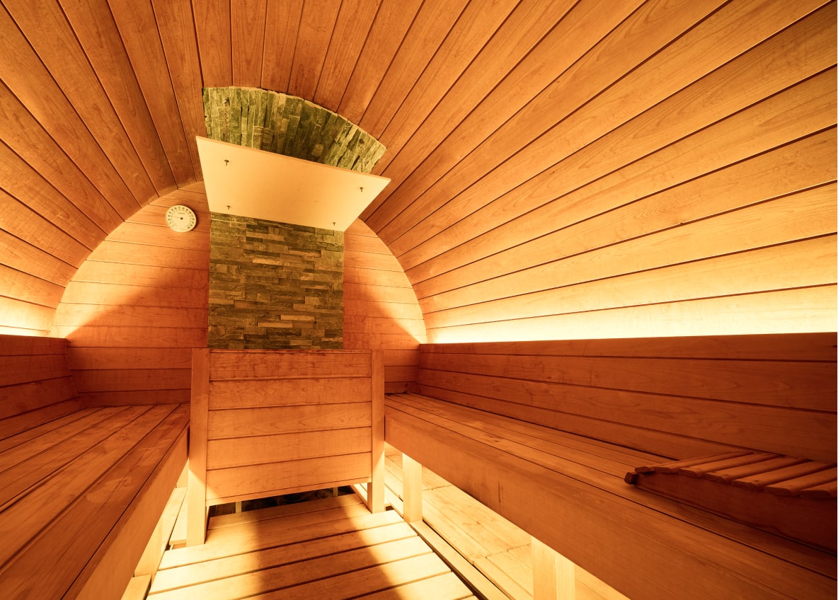 COCO VILLA saunaの館内の様子