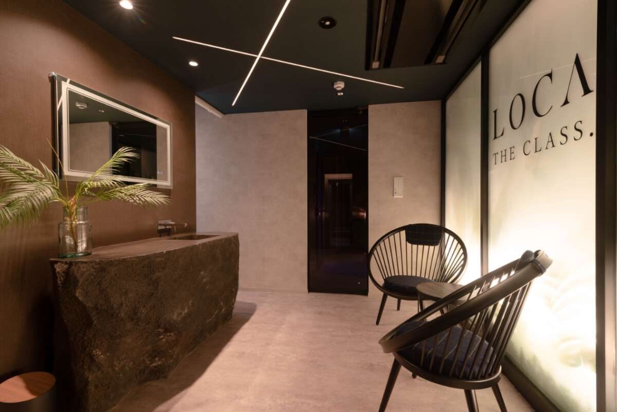 LOCA THE CLASS. 麻布十番の館内の様子