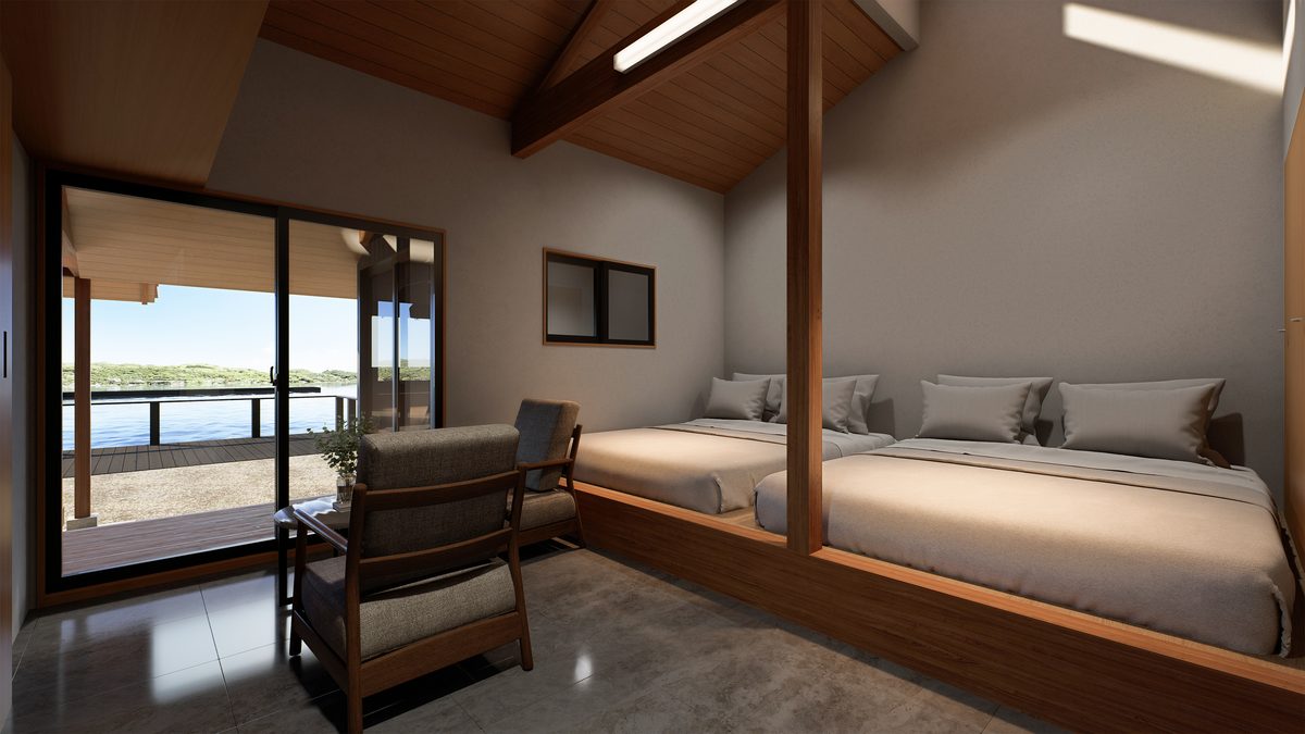 無人島サウナ付きヴィラ「coco-villa-island」