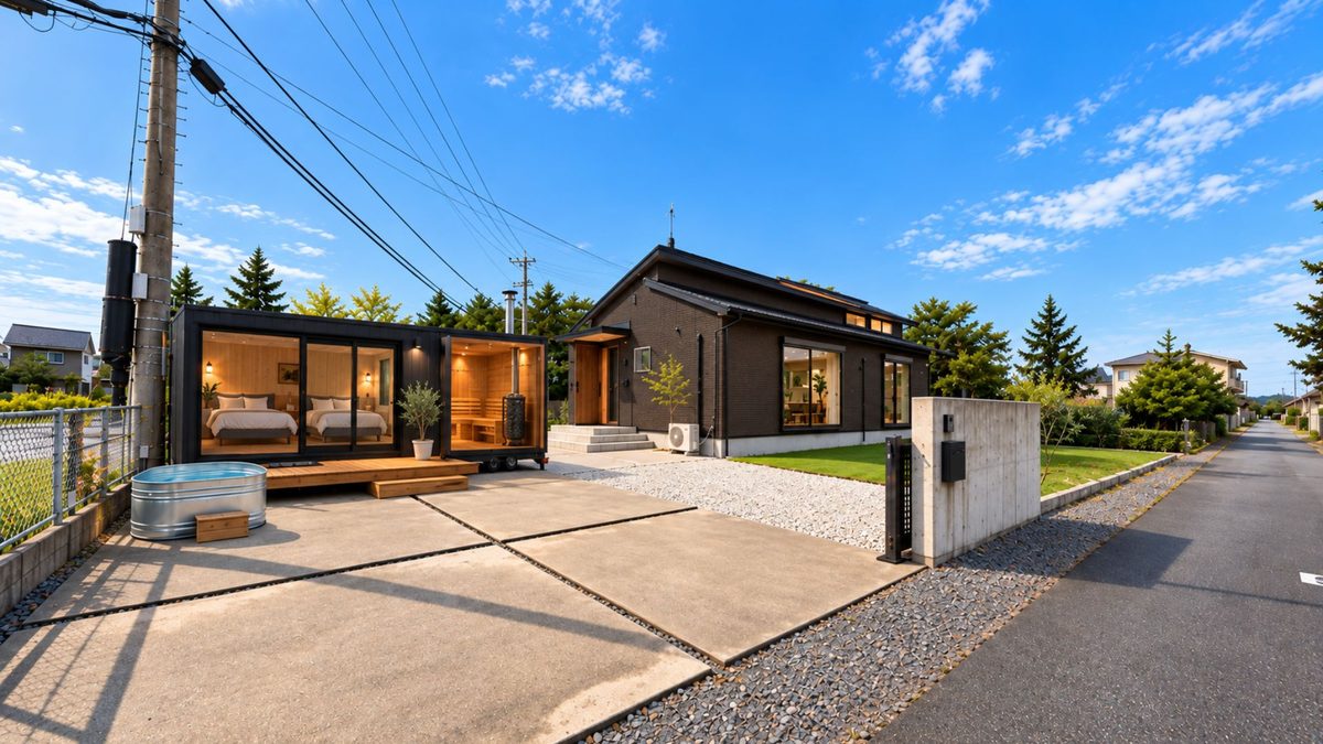 滋賀の別荘「COCO VILLA 琵琶湖畔」10月7日誕生。サウナ付きトレーラーハウスを新設、全24口
