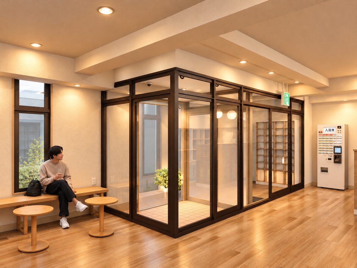 江古田の銭湯「浅間湯」が事業継承し2026年12月にリニューアルオープン、メトス製ヒーターのサウナ導入