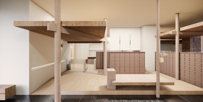 世田谷「玉川高島屋S.C.」南館11階に男性専用サウナ2027年3月誕生、サウナ5室4浴槽で外気浴は多摩川ビュー